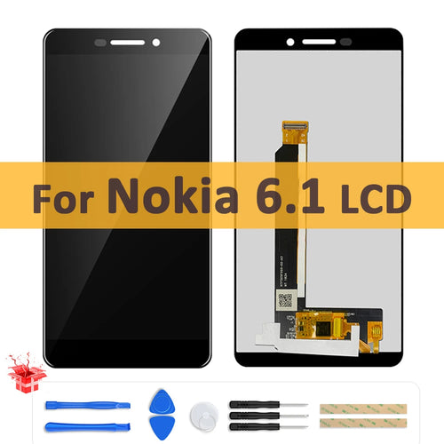 5.5" Origina LCD For Nokia 6.1 LCD Display TA-1043 TA-1045 Touch