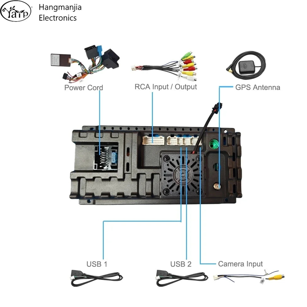 hangmanjia Auto Radio GPS Navigation For Citroen C3 DS3 C5 2009-2017