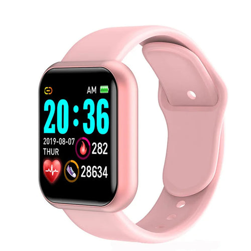 Y68 Smart Watch For Ios Android Women's Men's Children's Smartband