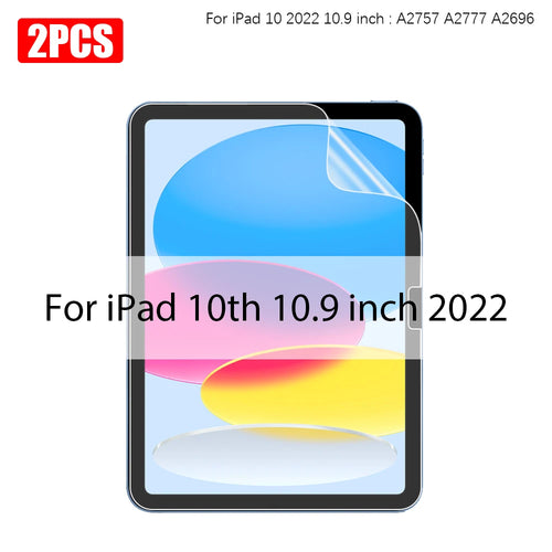 2PCS Paper Film Like For Ipad 10th Pro 13 11 M4 12.9 2024 Screen