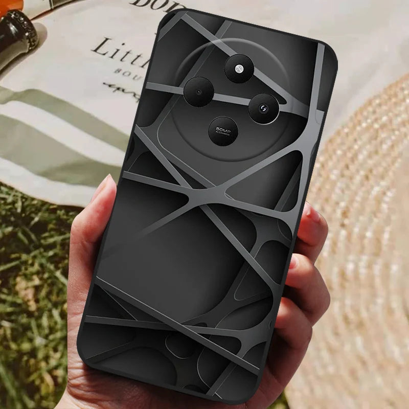 For Xiaomi Redmi 14C Case Redmi14C 4G Cover Funda Luxury TPU