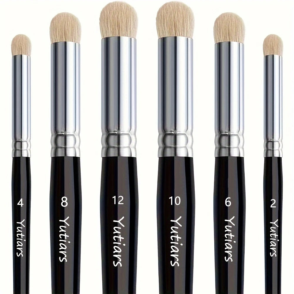 Paint Brush Set, Fine Detail Wood Handle Brushes for Miniature Art
