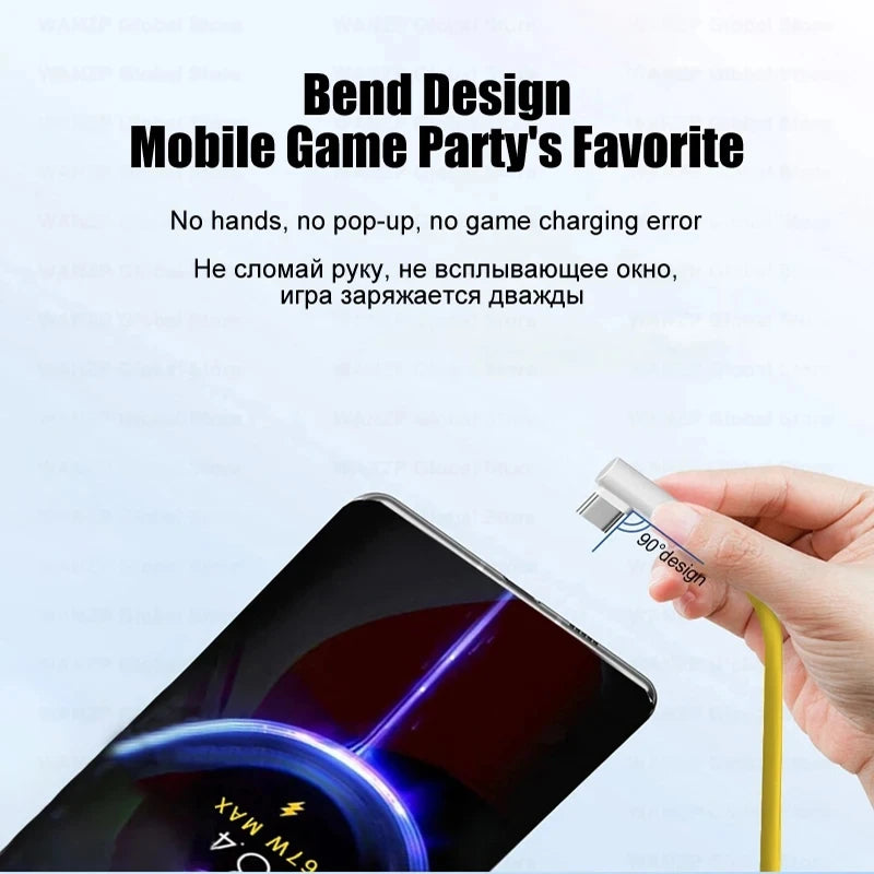 Original 120W 6A USB Super Fast Charger For Xiaomi Mi 12 11 Type C