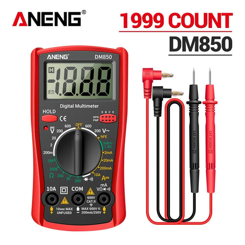 ANENG DM850 Digital Multimeter 1999 Counts Eletric Professional