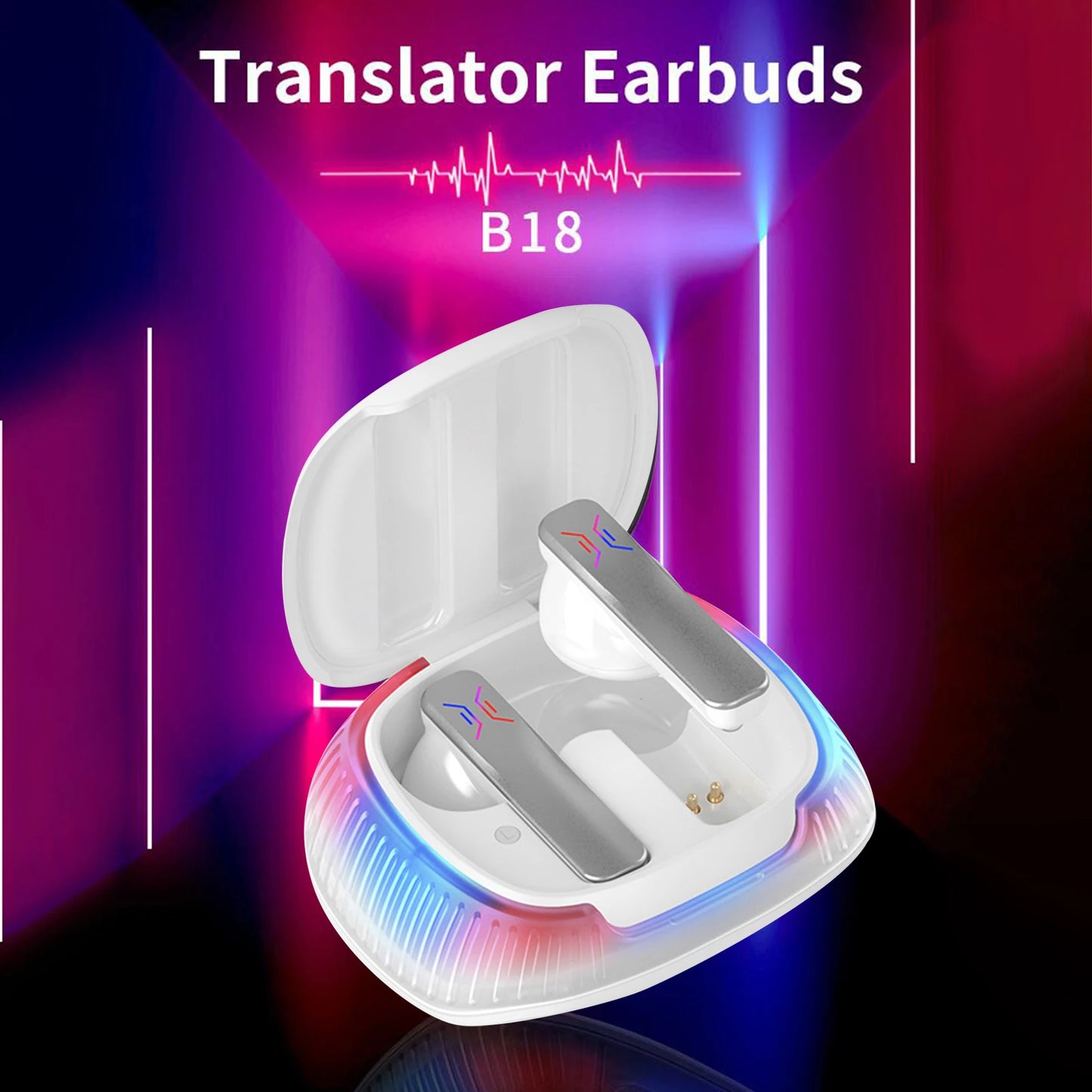 Portable Translation Headset 4 Translation Modes 144 Language