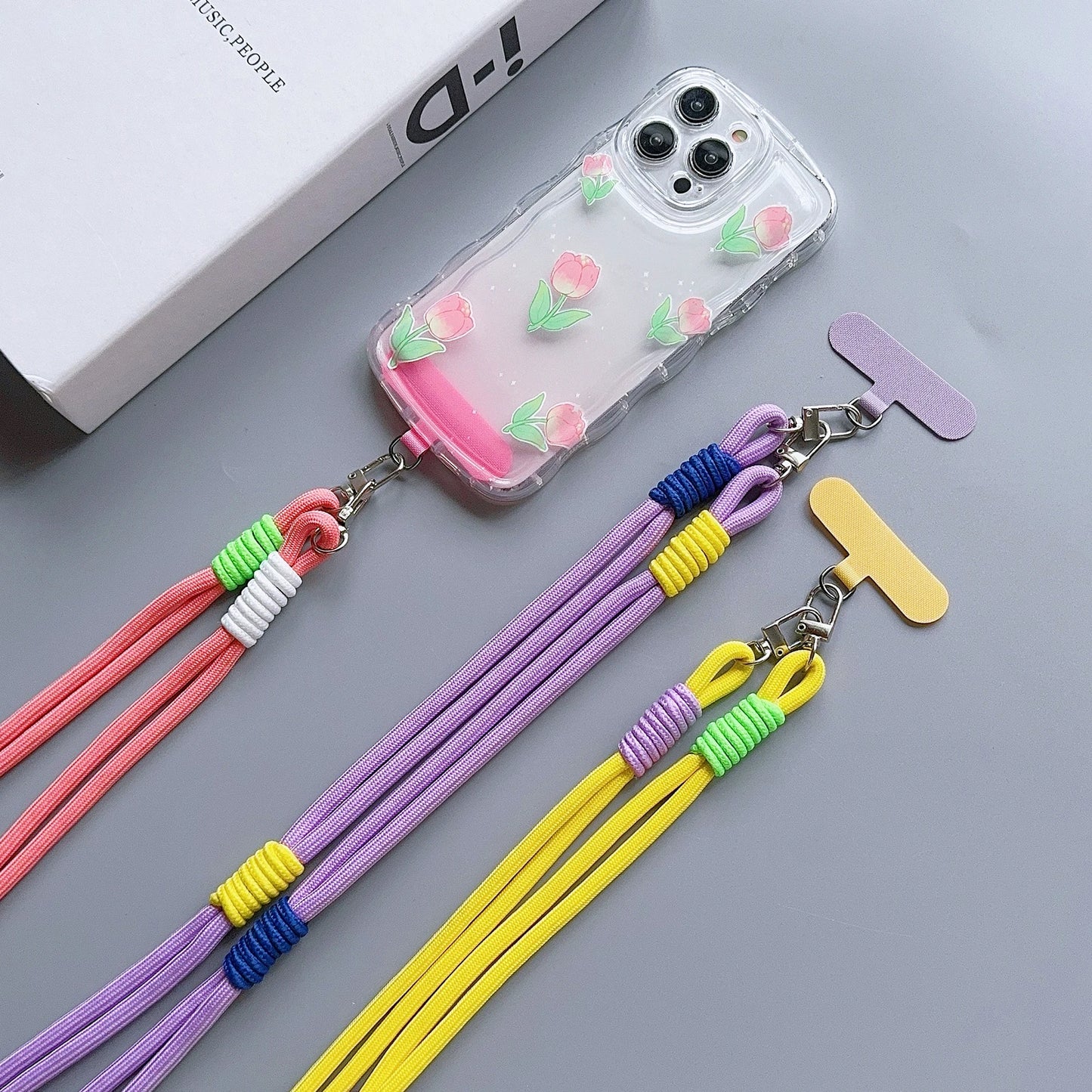 Personalized Trend Double Color Mobile Phone Universal Lanyard