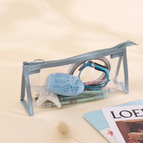 1PC Stationery Large Capacity Zipper Storage Bag for Elementary School