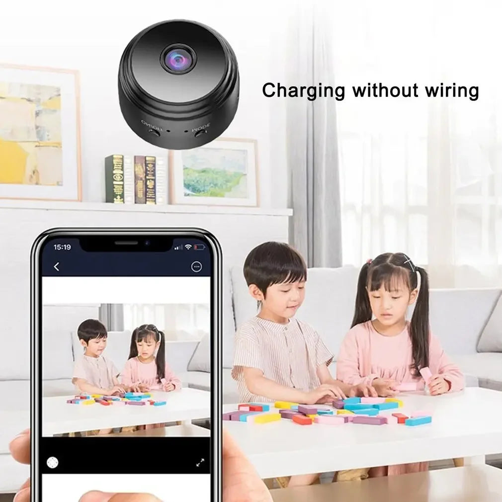 A9 Mini Camera HD 720P Intelligent Home Security IP WiFi Camera