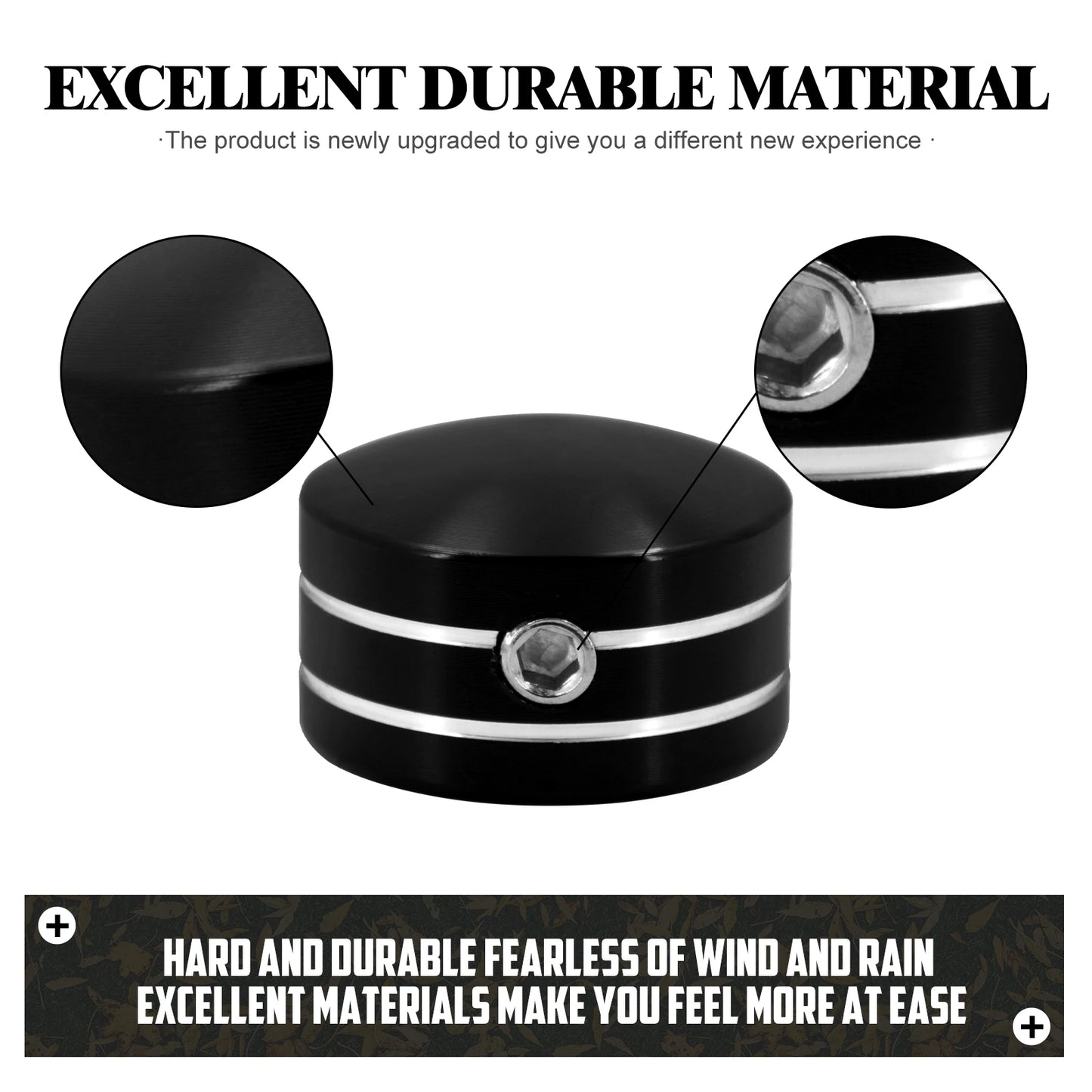 4pcs Motorcycle Spark Plug Cover Engine Screws Nut  For Harley Touring