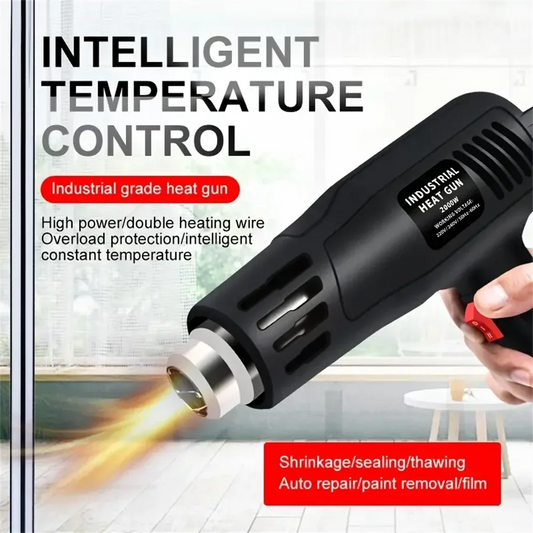 2000W Hot Air Gun High Power Temperature Regulating Industrial