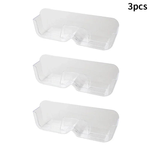 Glasses storage box wall-mounted punch-free glasses storage box