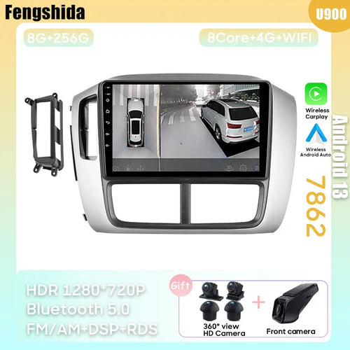 Car Video Player For Honda Pilot 1 2005 - 2008 WIFI Android Auto Car