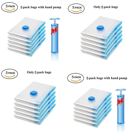 Vacuum Storage Bags,for Bedding,Pillows,Towel,Clothes Space Saver