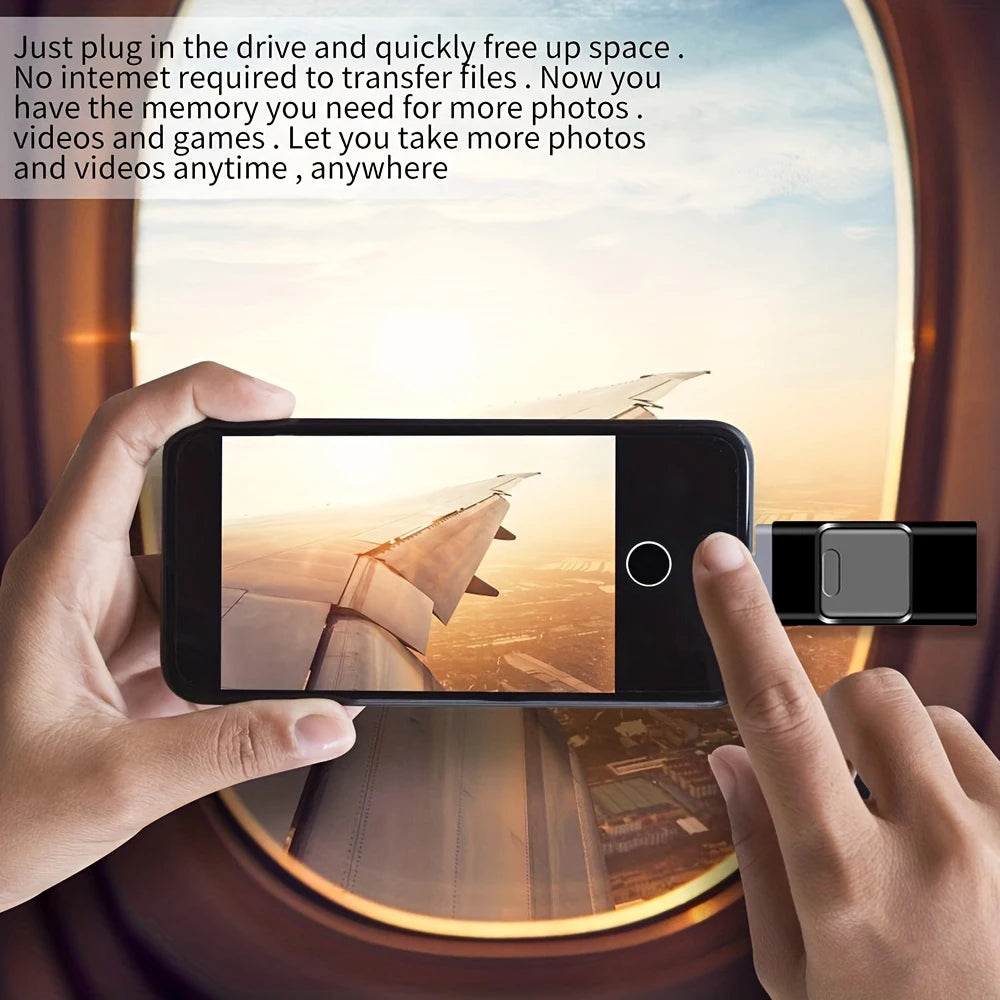 USB Flash Drive 2T 1T High Speed 512G 256G Sticks External Storage Pen