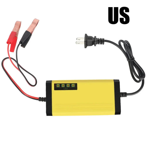 12V 2A Car Battery Charger 220V Power Puls Repair Charger Wet Dry Lead