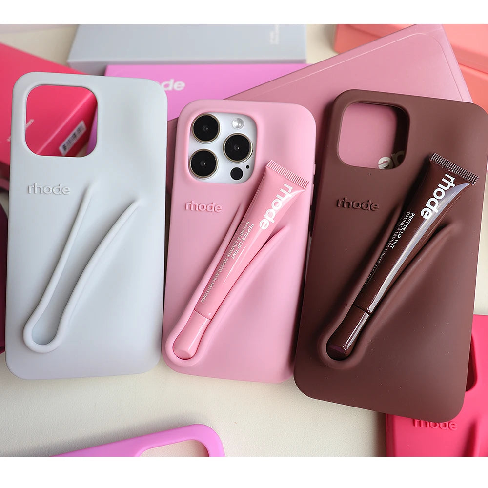 Ins Color Rhode Silicone Case Series for IPhone 16 15 14 13 12 11Pro