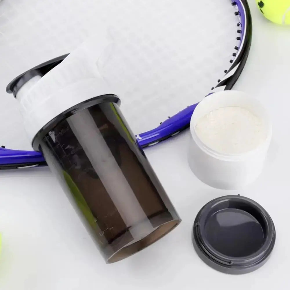 Shaking Cup Food Grade With Powder Box Three-Layer Shaking Cup Protein