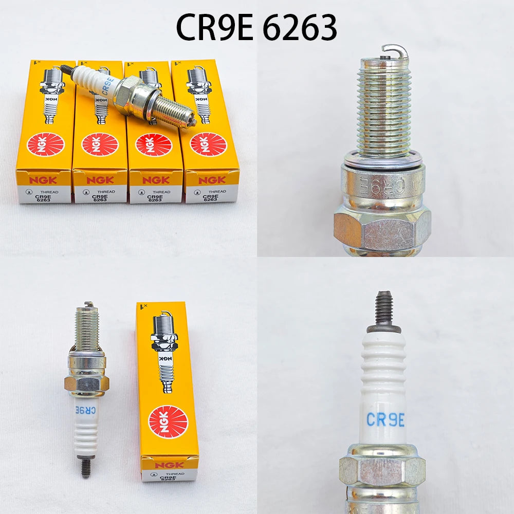 4pcs Original Motorcycle NGK Spark Plug CR6E CR7E CR8E CR9E For Some