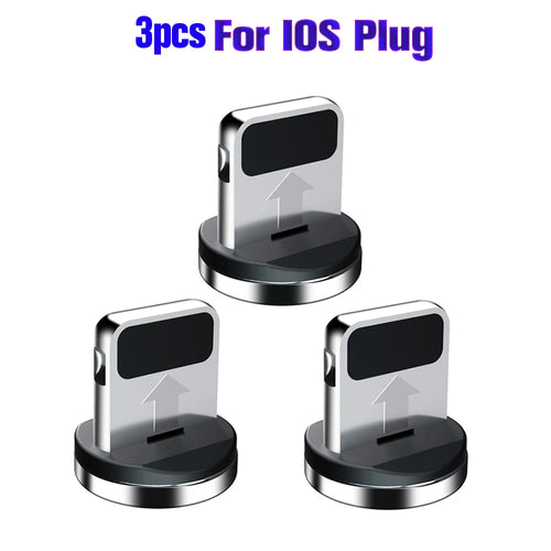 Magnetic Cable Adapter Mobile Phone Cable Micro USB Type C Dust Plugs