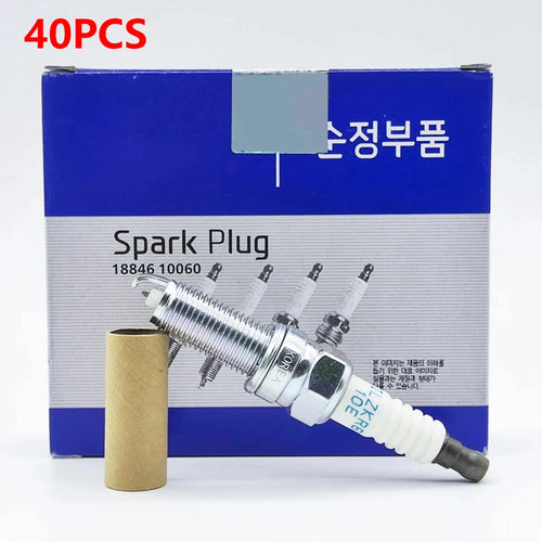 4/20/40pcs 18846-10060 SILZKR6B10E Iridium Spark Plug For Hyundai I30