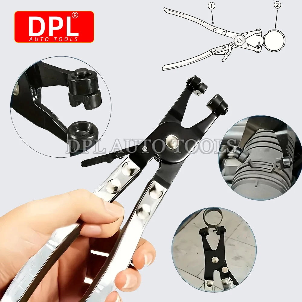 Auto Pliers Removal Tools for Water Pipe Hose Flat Band Ring Tube