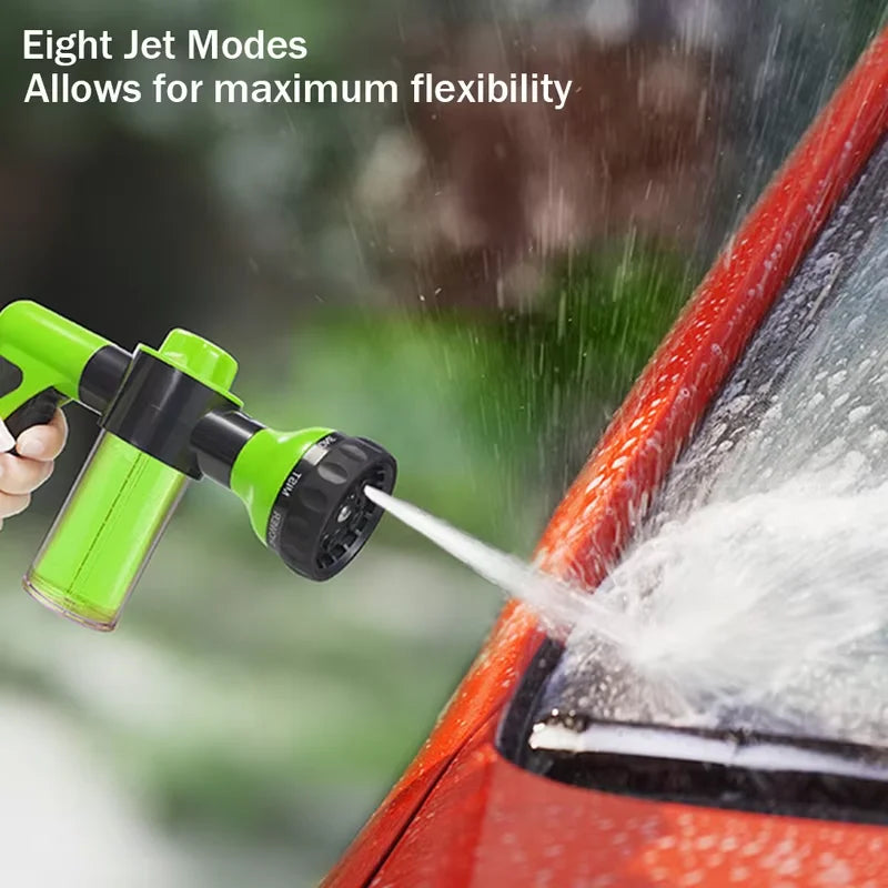 Portable Auto Foam Lance Water Gun High Pressure 3 Grade Nozzle Jet