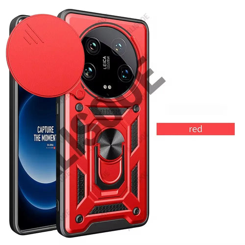 Armor Funda for Xiaomi 14 Ultra Redmi A4 14C 4G POCO C75 Case Slide