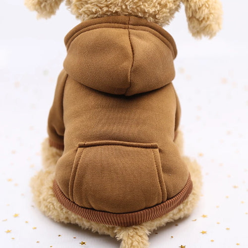 Fashion Dog Clothing Autumn And Winter Small Pet Clothes Thickening