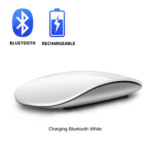 Bluetooth Wireless Mouse Silent Rechargeable Laser Computer Mouse Slim