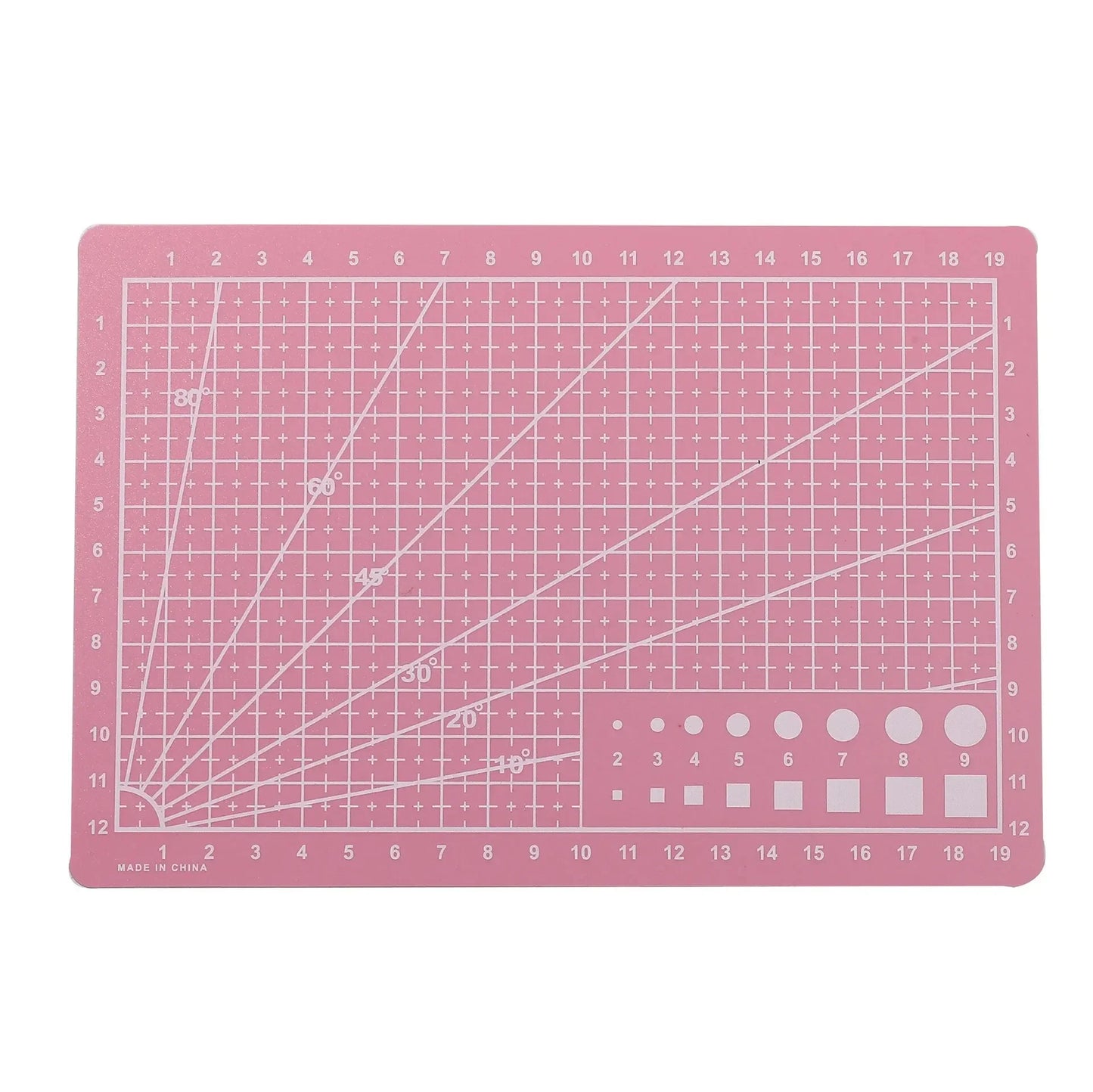 1pcs A5 PP Cutting Mat Cutting Board Workbench Patchwork Sewing Manual