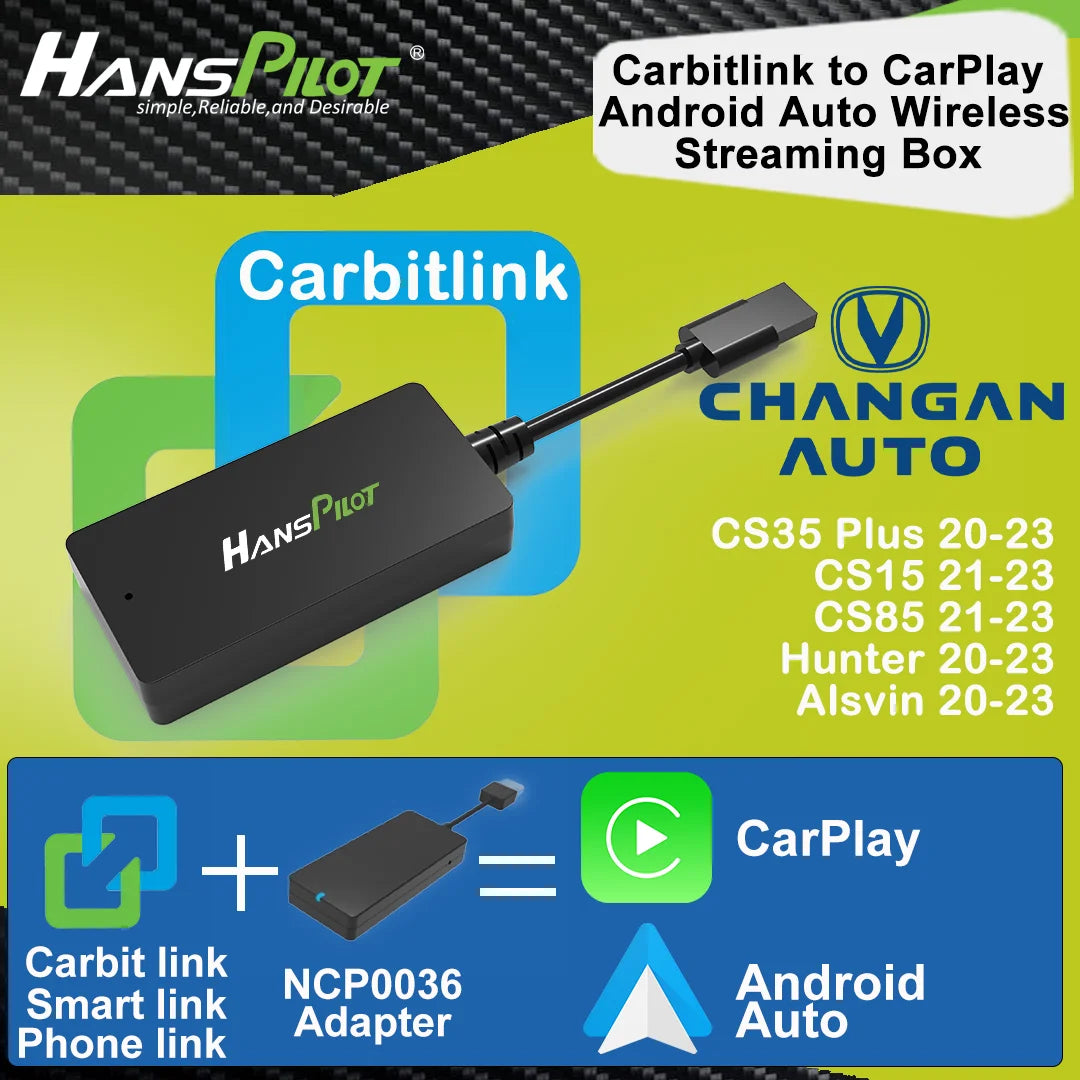 NCP0036  NCP0039 Changan CS35 plus, Hunter, Alsvin carbitlink easy