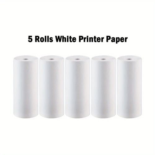 Mini Printer Paper Thermal Label Sticker Colorful Adhesive