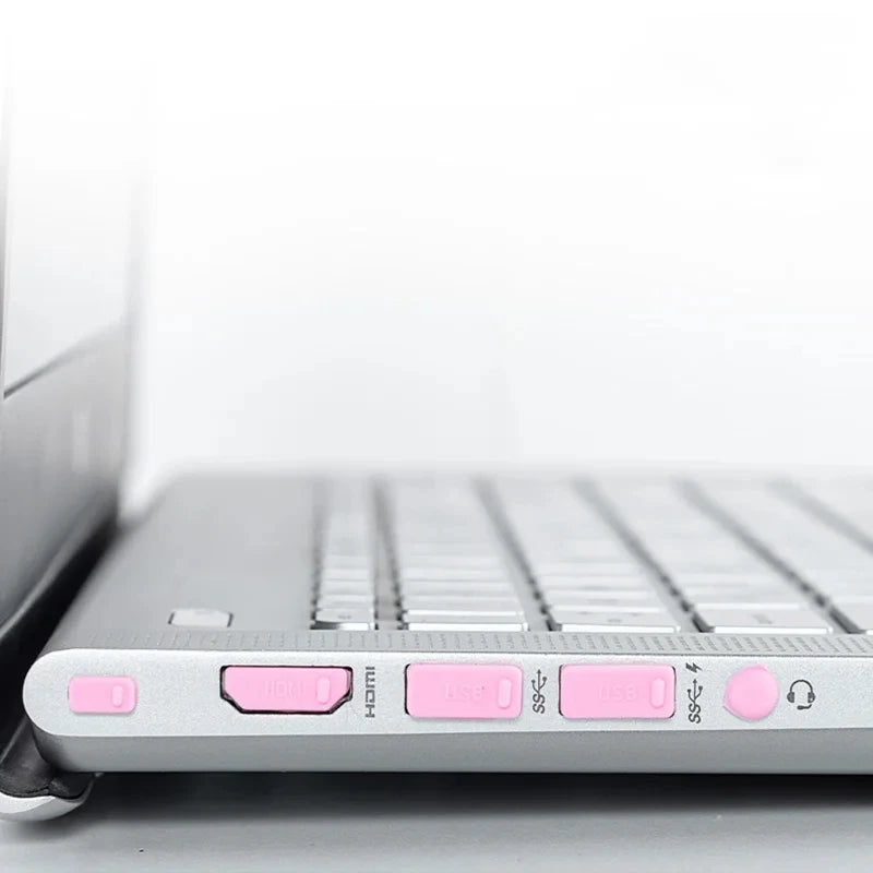 16pcs Colorful Anti Dust Plug for Laptop Silicone Cover Stopper