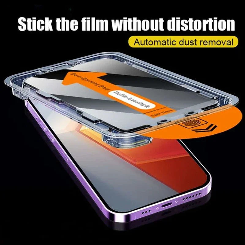 Oleophobic Coating Dust Free Installation Privacy Screen Protector For