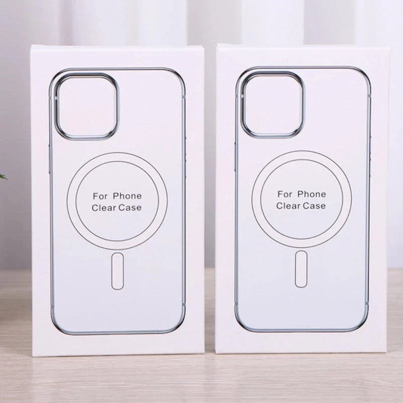 Hard Crystal Original Magnectic Case For iPhone 13 12 11 14 15 16Pro