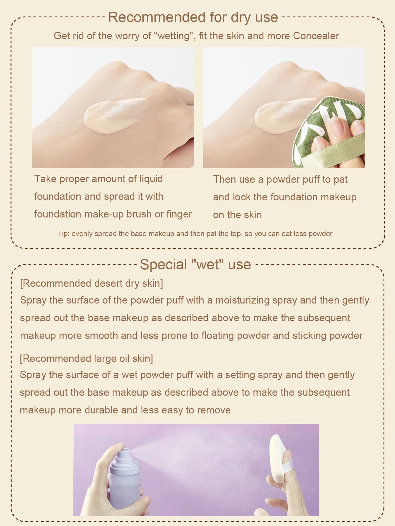 Large Size Cotton Candy Cosmetic Puff Super Soft Sponge Air Cushion