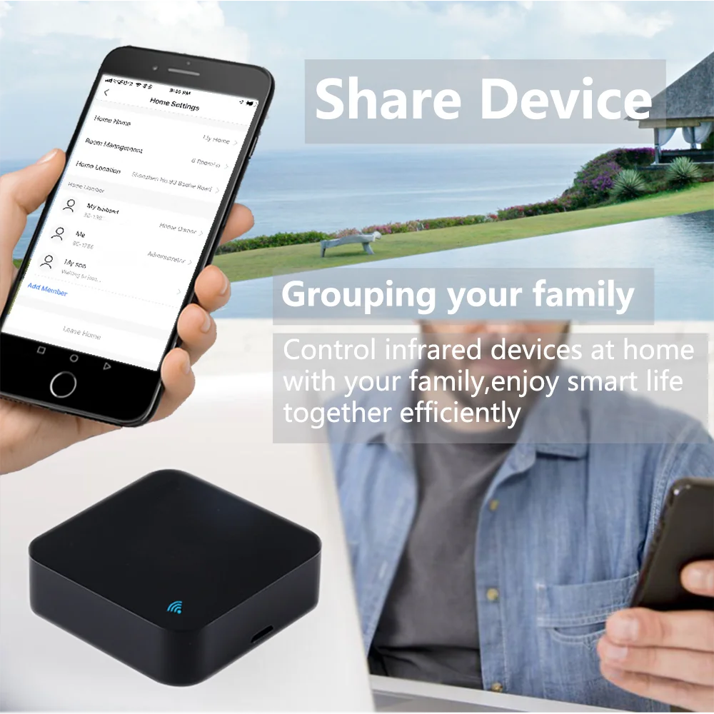 Tuya Smart IR Remote Control Smart Life for Smart Home Automation