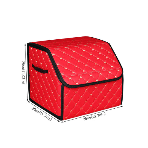 Car Trunk Organizer Box Auto Trash Tool Storage Bag Folding Large