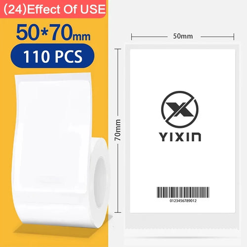 Niimbot Mini Printer Thermal Wire White/ Cable/Color/Round Sticker