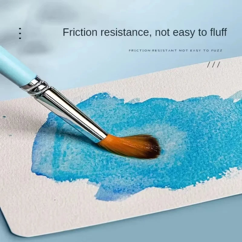 25 Sheets Square/Round Watercolor Paper 300g Cotton High Quality