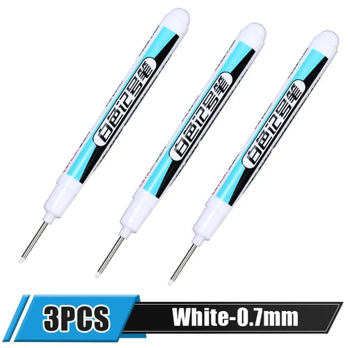5/1Pcs Oily White Marker Pen Graffiti Pens Waterproof Permanent Gel