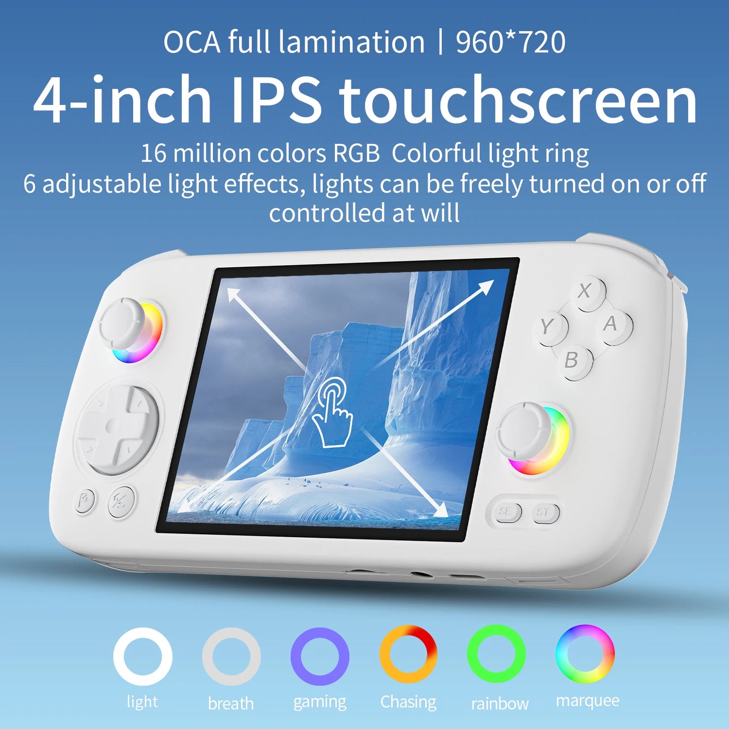 ANBERNIC RG406H RG 406H Handheld Game Console 4inch IPS Multi-touch