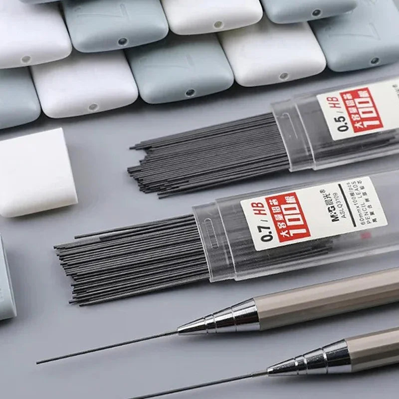2B/HB Mechanical Pencil Leads Set 0.5/0.7mm Automatic Pencil Core