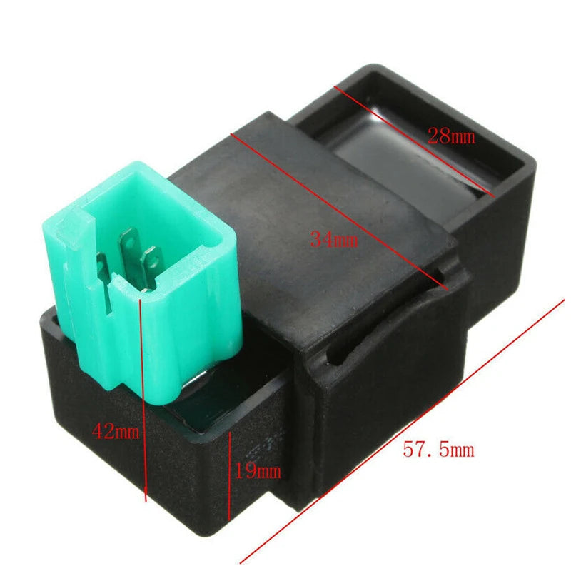 5pcs/set Wiring Loom On-Off Switch Coil CDI Spark Plug Kit For 110 125