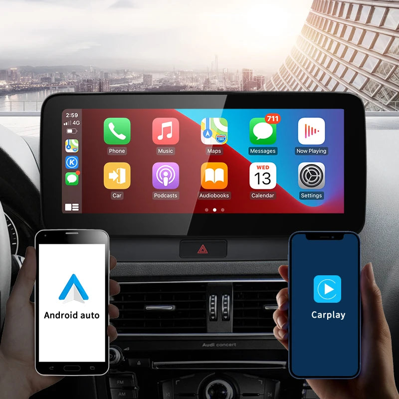 Factory Price 8G 64G Android13 12.3inch Carplay AUTO For AUDI 09-16 Q5