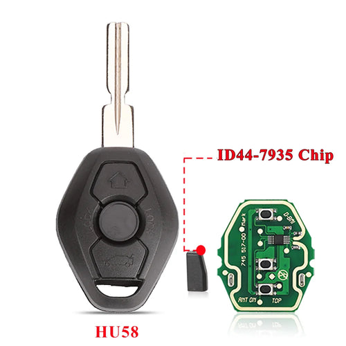 jingyuqin EWS Sytem Car Remote Key for BMW E38 E39 E46 X3 X5 Z3 Z4
