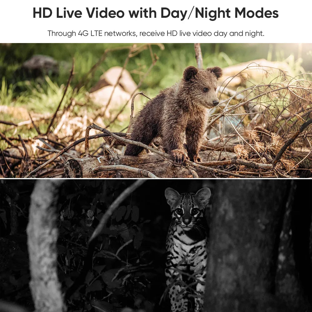 LS VISION 4G SIM Solar Security Cameras Wireless Outdoor  2K HD Video
