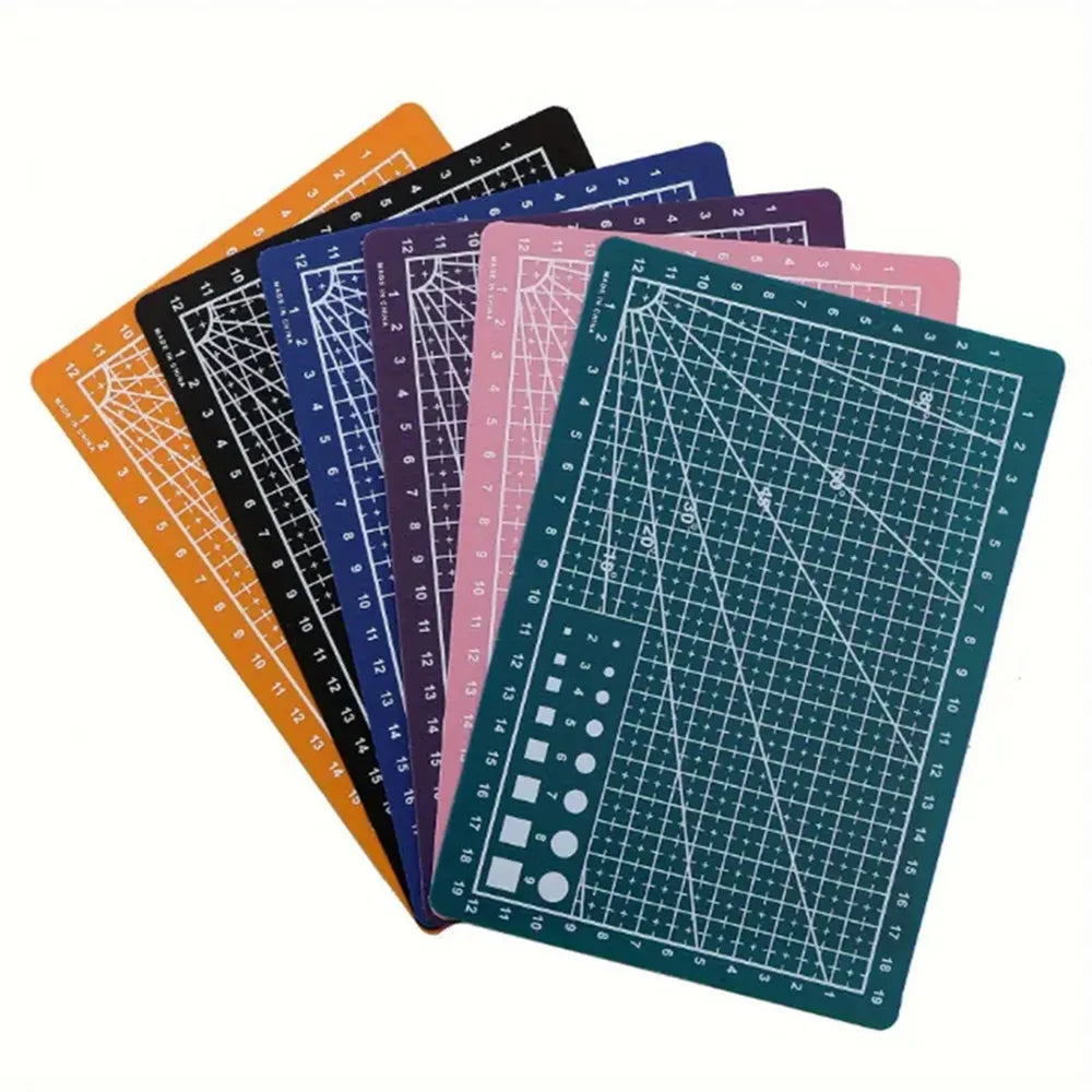 A4 Self-Healing Cutting Mat 1-Pack - Double-Sided Plastic Craft Board