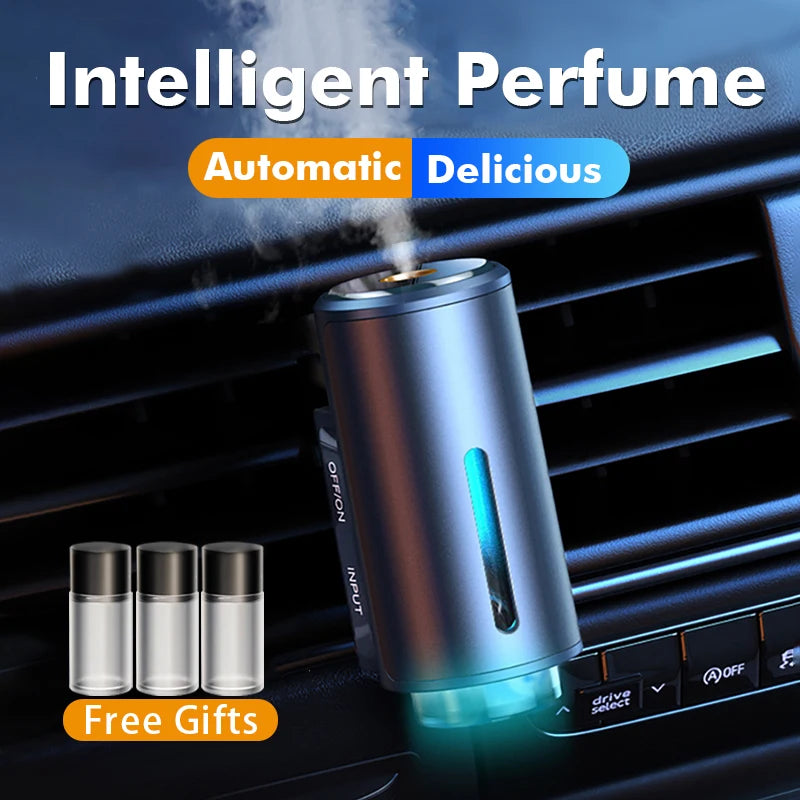 Car Electric Air Diffuser Aroma Car Air Vent Humidifier Mist