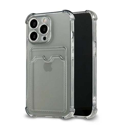 Transparent Card Slot Funda For Xiaomi Redmi Note 13 Pro 5G Case Note